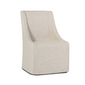 Sedia da pranzo Warwick con rotelle