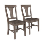 Sedia da pranzo Toscana anticata, set da 2