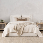 Collezione di trapunte vintage in lana