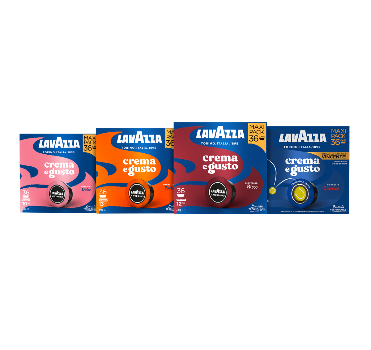 Prova l�intensit� e la cremosit� di Lavazza Crema e Gusto