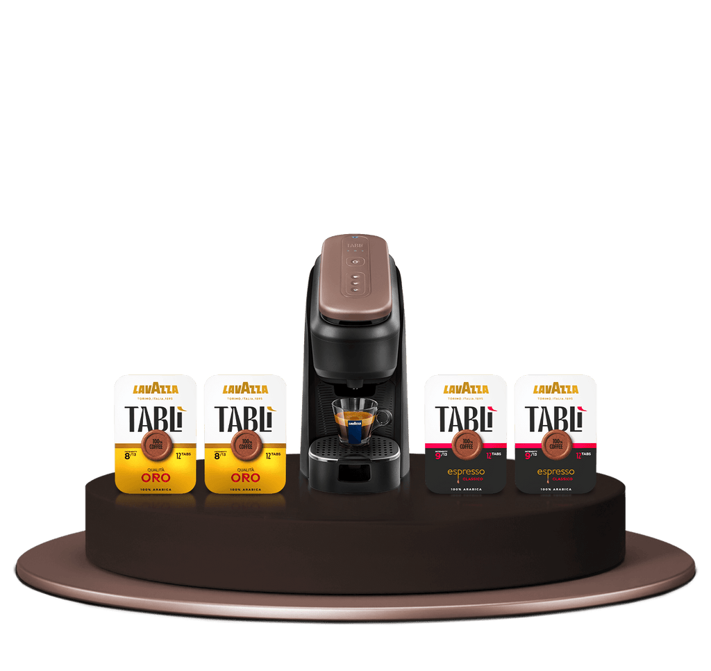 Kit Tablì: macchina e tab Qualità Oro e Espresso Classico