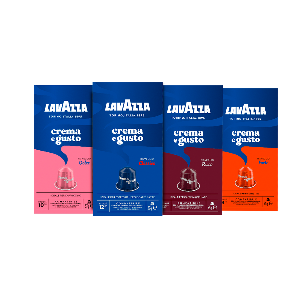 Prova l’intensità e la cremosità di Lavazza Crema e Gusto