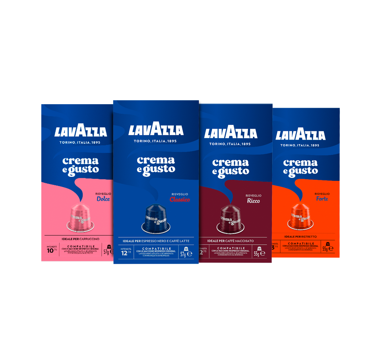 Prova l’intensità e la cremosità di Lavazza Crema e Gusto